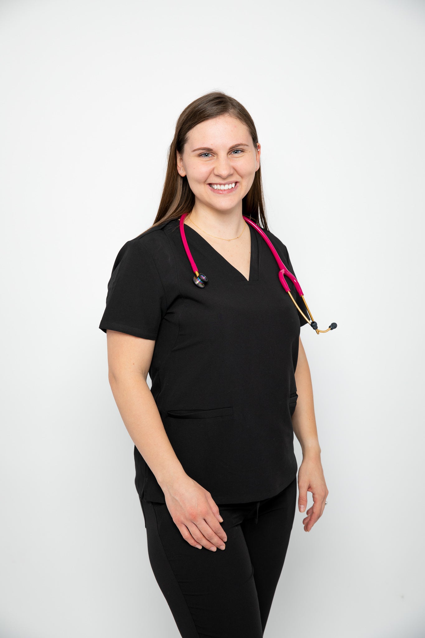Breastfeeding Friendly Scrub Top
